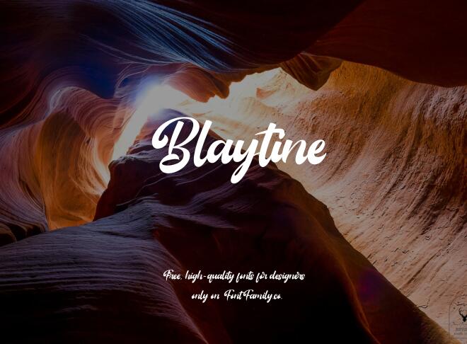 Blaytine Font