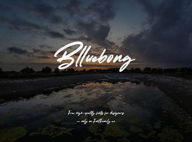 Blluebong Font