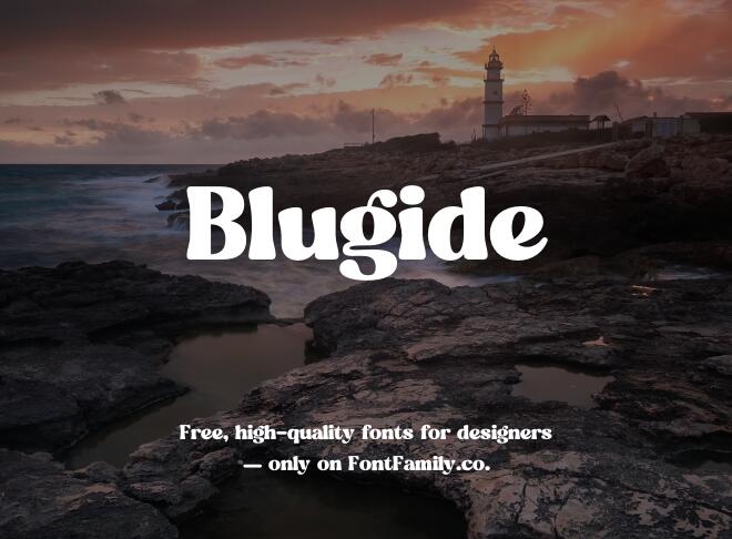 Blugide Font