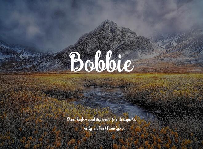 Bobbie Font