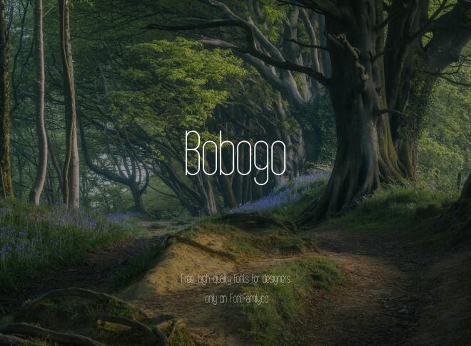 Bobogo Font