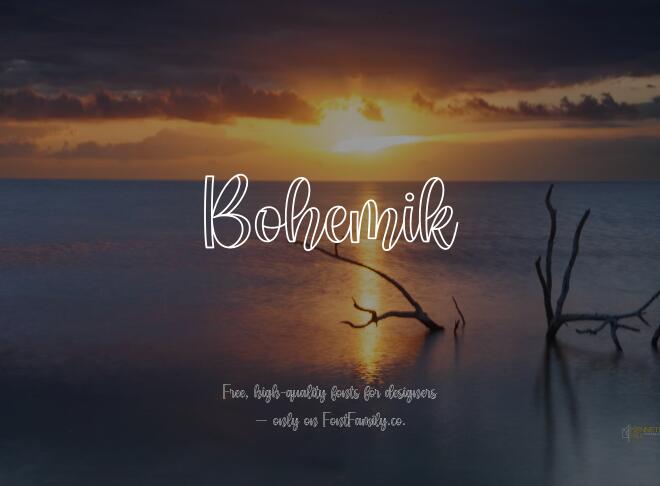 Bohemik Font