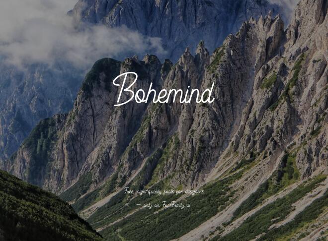Bohemind Font