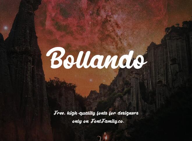 Bollando Font
