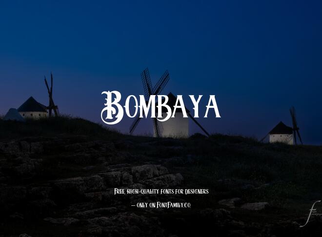 Bombaya Font