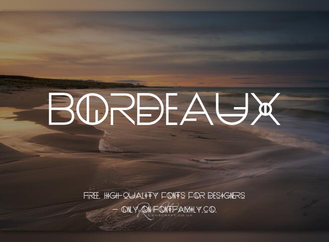 Bordeaux Font