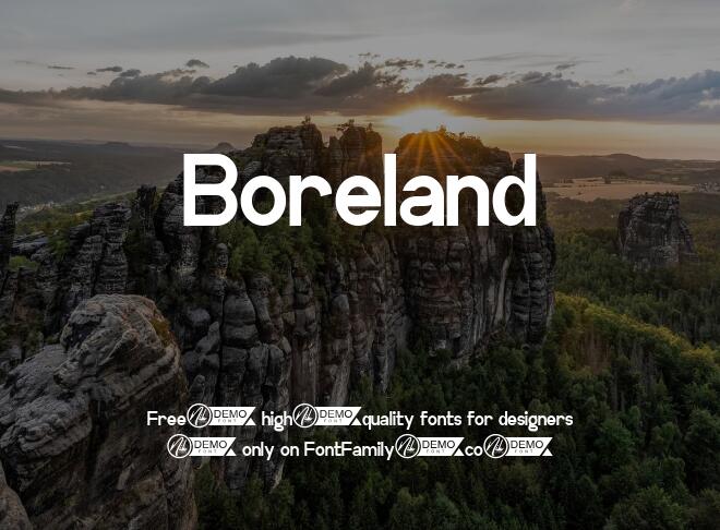 Boreland Font