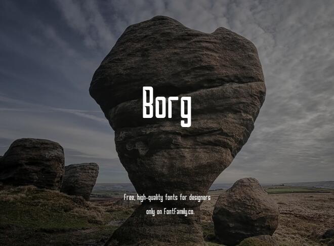 Borg Font