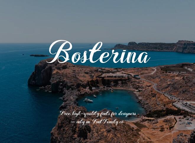 Bosterina Font