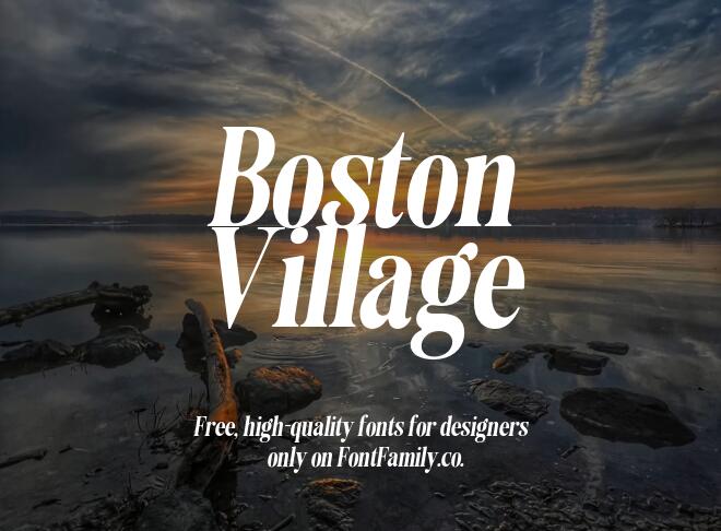 Boston Village Font