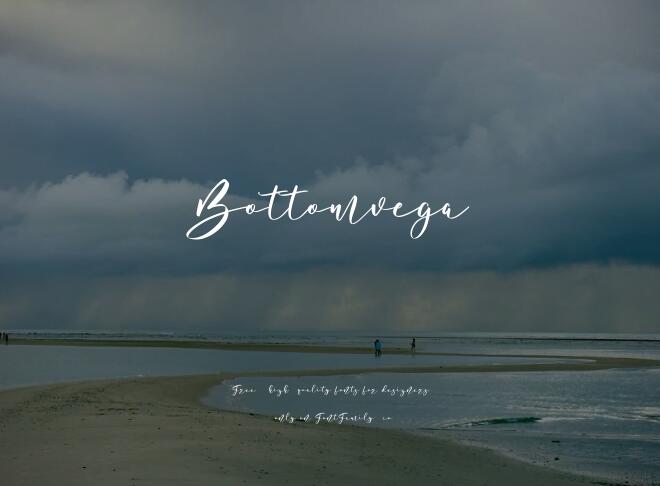 Bottomvega Font