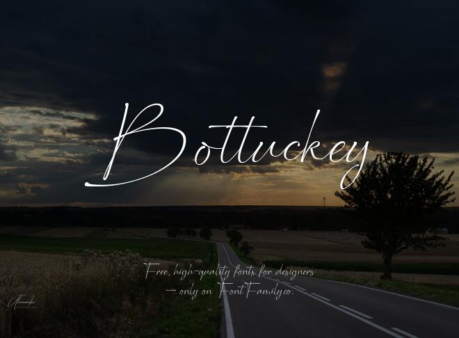 Bottuckey Font