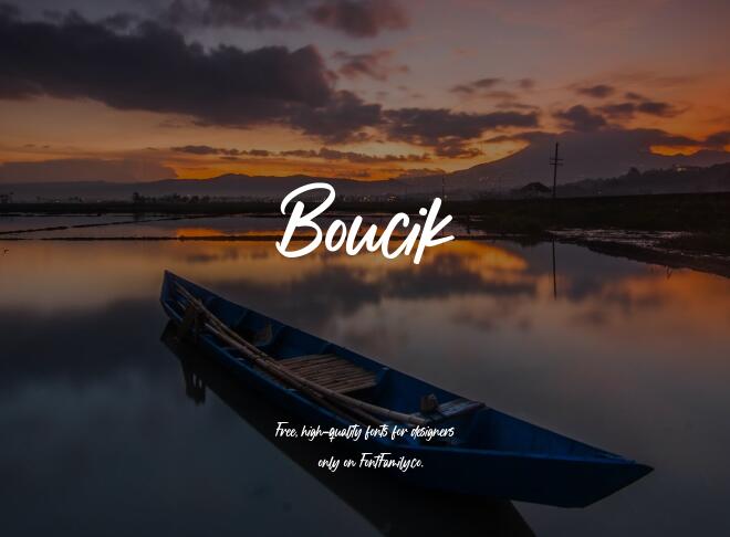 Boucik Font