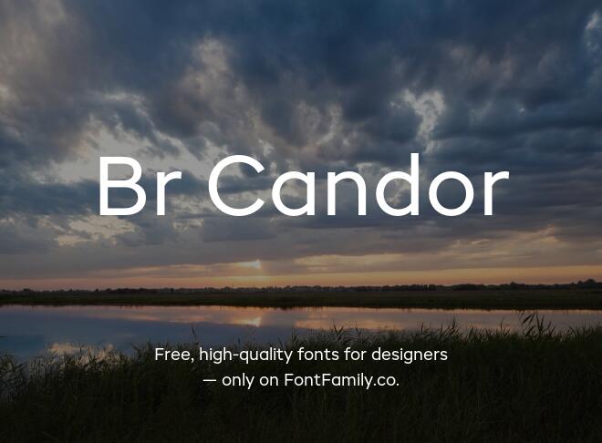 Br Candor Font