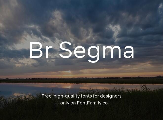 Br Segma Font