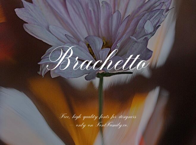 Brachetto Font