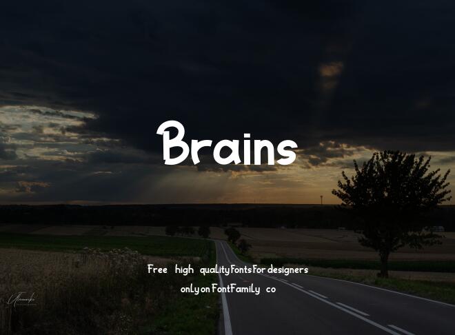 Brains Font