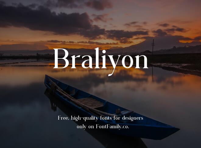 Braliyon Font