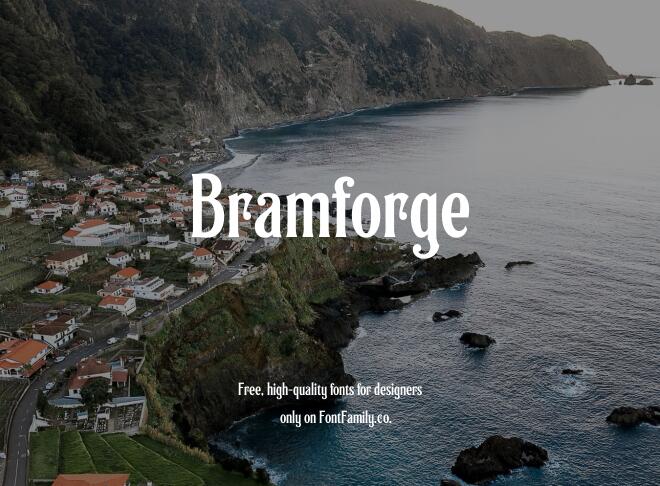Bramforge Font