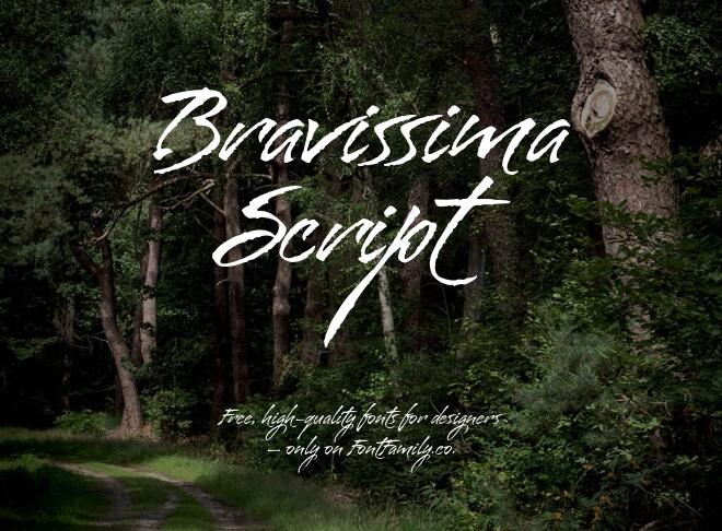 Bravissima Script Font