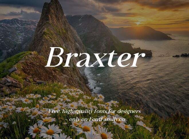 Braxter Font