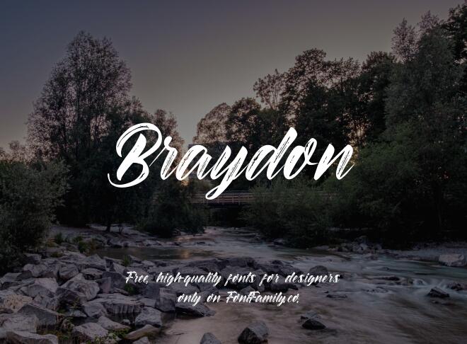 Braydon Font