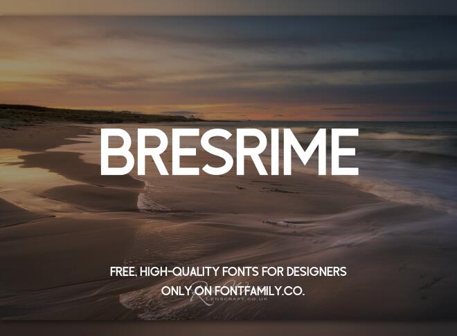 Bresrime Font