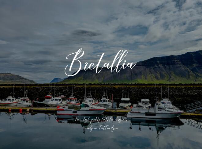Bretallia Font