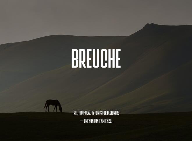 Breuche Font