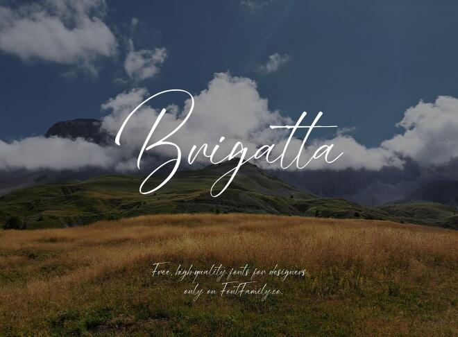 Brigatta Font