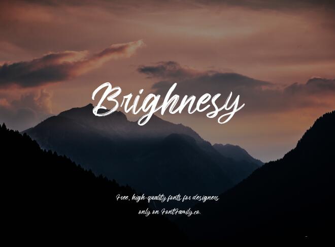 Brighnesy Font