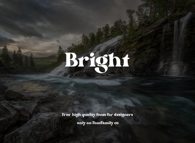 Bright Font