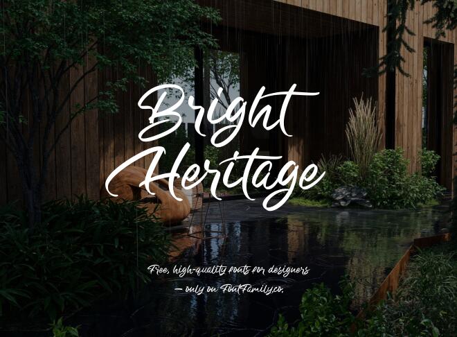 Bright Heritage Font