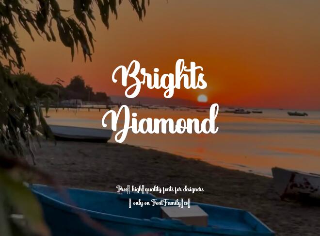 Brights Diamond Font