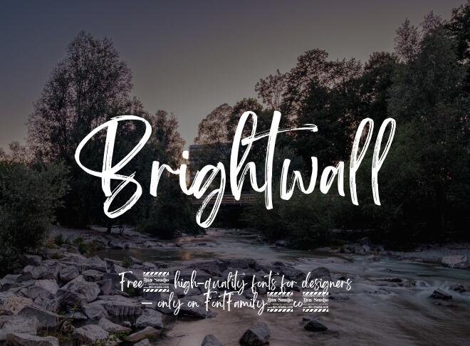 Brightwall Font
