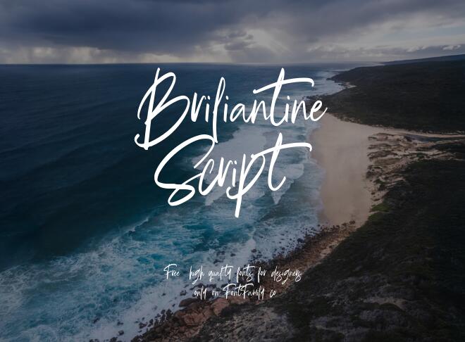 Briliantine Script Font
