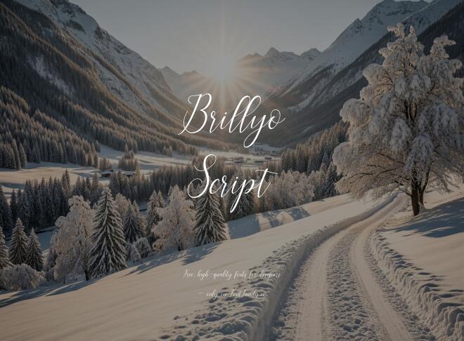 Brillyo Script Font