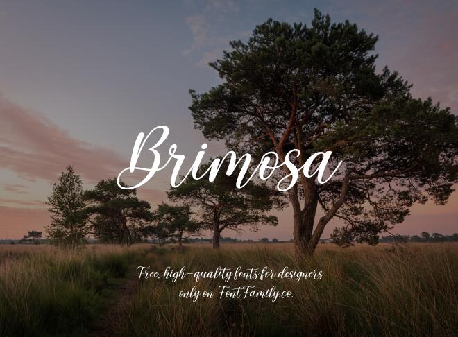 Brimosa Font