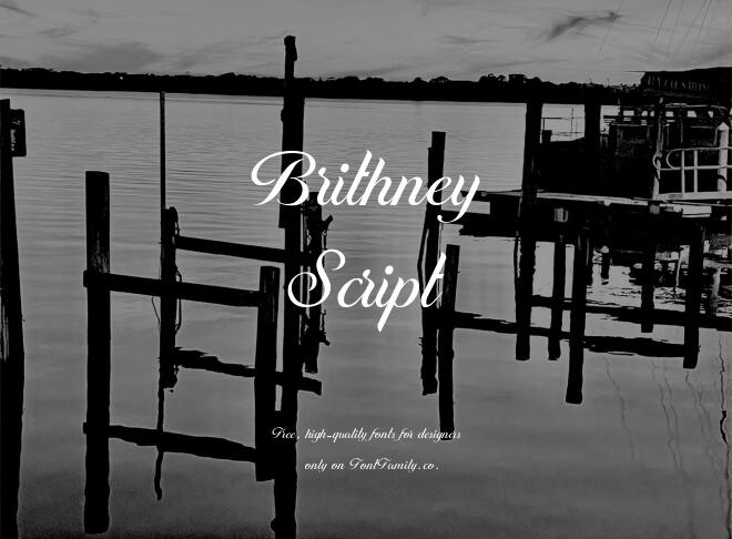 Brithney Script Font