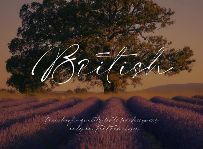 British Font