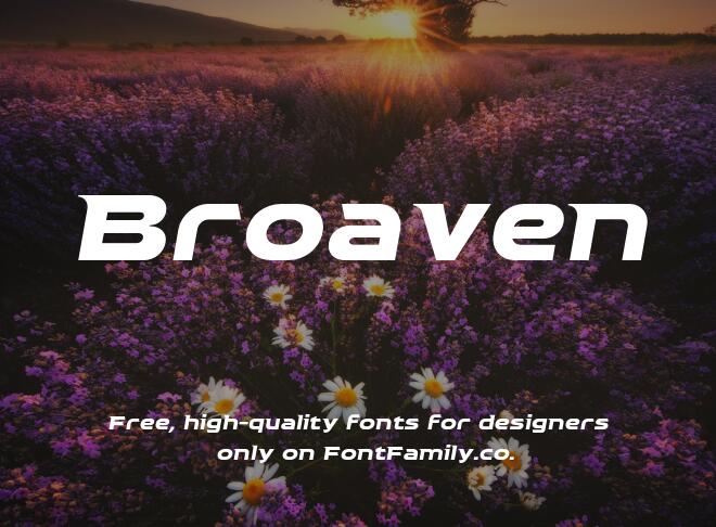 Broaven Font