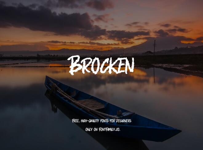 Brocken Font