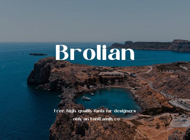 Brolian Font