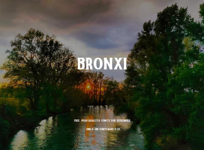 Bronxi Font
