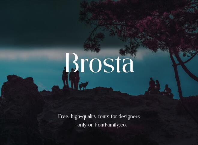 Brosta Font