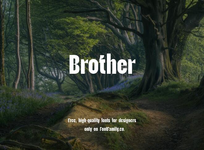 Brother Font