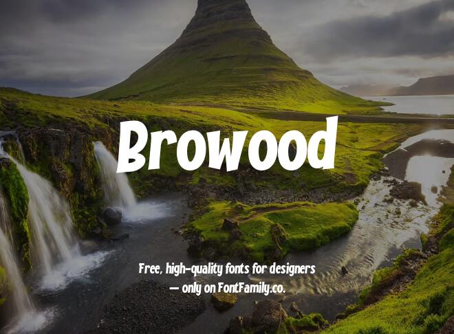 Browood Font