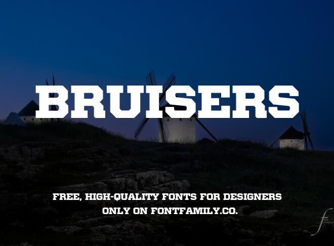 Bruisers Font