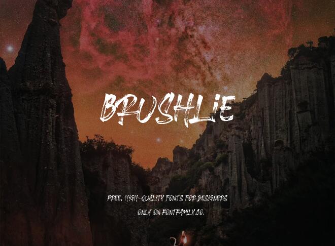 Brushlie Font