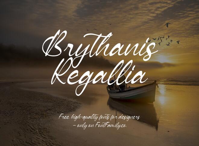 Brythanis Regallia Font